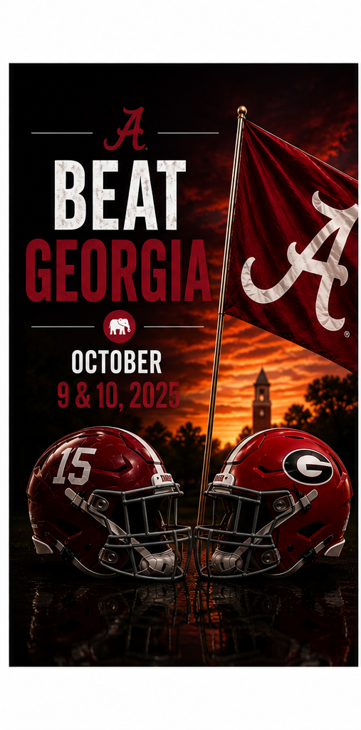 Alabama Beats Georgia Weekend!